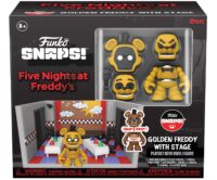 SNAPS! Golden Freddy with stage playset
