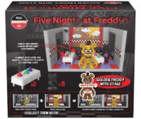 SNAPS! Golden Freddy with stage playset.